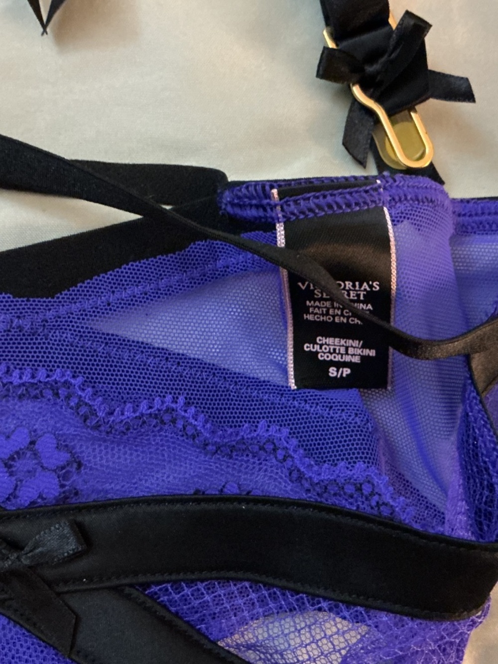 Victoria’s Secret Royal Purple Lingerie Set - Picture 9 of 13